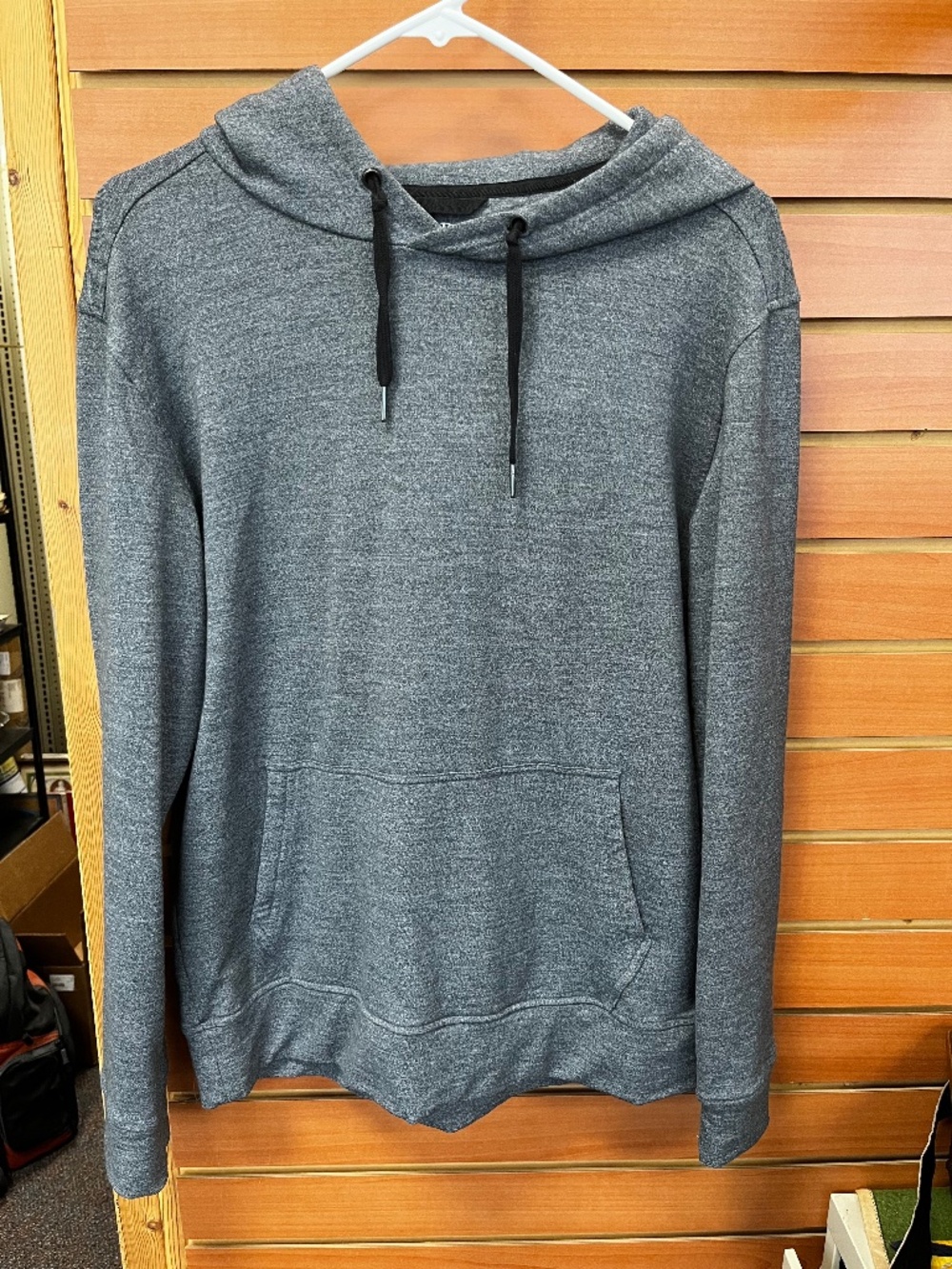 Wool & Prince Gray Hooded Sweatshirt